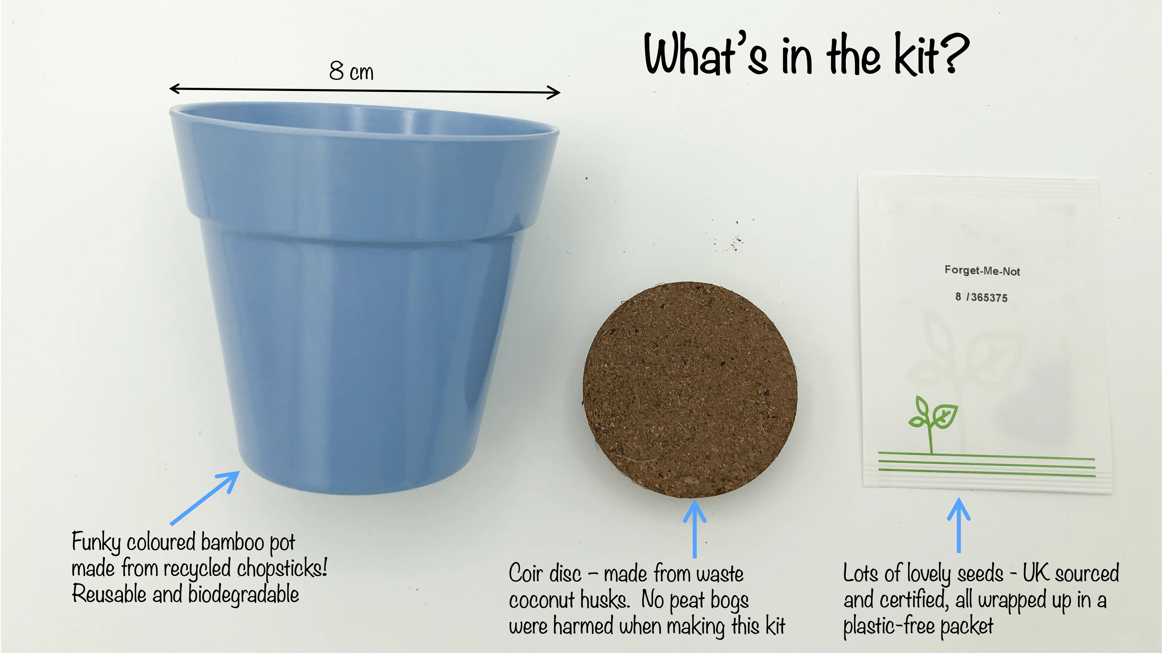 Forget-Me-Not Growing Kit with Pot - Image 5